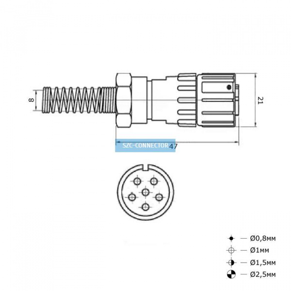 FQ14-6pin TK-8