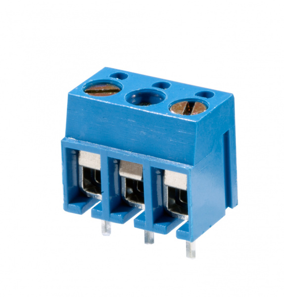 305-031-12, клеммник винтовой 3 контакта 5мм (DG305-5.0-03P)