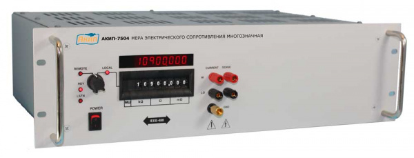 Мера сопротивления акип-7504/1