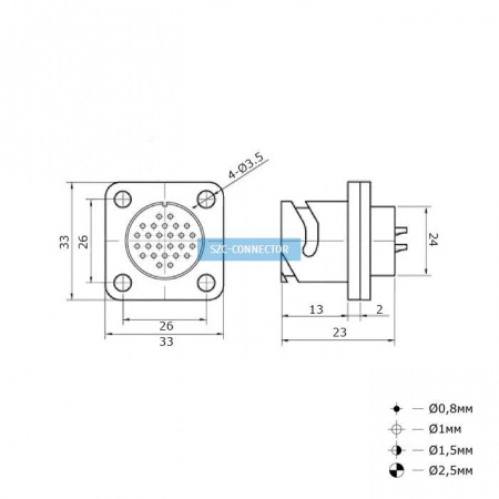 FQ24-26pin ZK