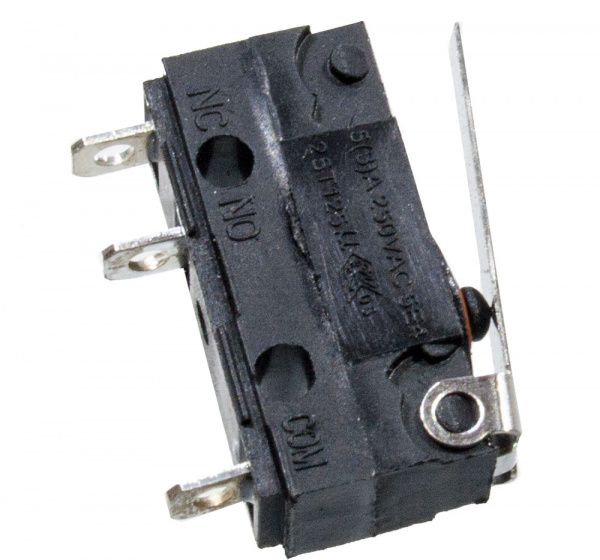 SC7301-WL, микропереключатель, 3 контакта, 250В/5А, (JQ), пластина, влагозащита (WL)