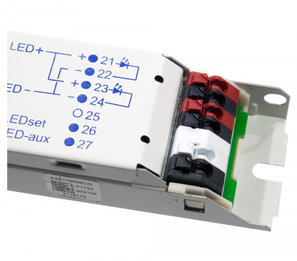 OTi DALI 80/220-240/1A6 LT2 L, LED драйвер, SELV, 80Вт, DALI. Выход 600 - 1550мА,IP 20