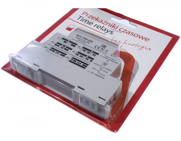 RPC-1MA-UNI, Реле времени, многофункциональное, 12...240 V AC/DC/ Новое исполнение MT-TUA-17S-11-924