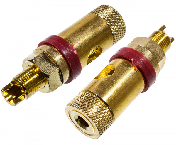 CA114R, клемма Hi-Fi GOLD/RED