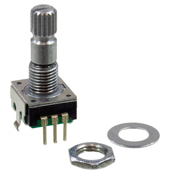 PEC11R-4120K-S0018, энкодер инкрементальный с выкл.