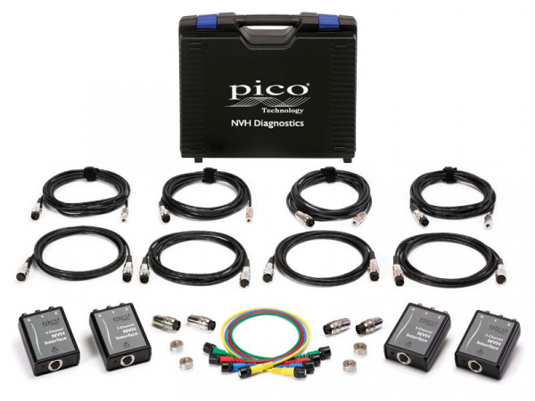 Комплект pq120 для диагностики pico nvh  advanced kit в кейсе