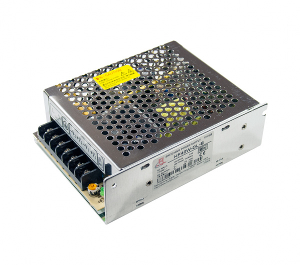HF40W-DL-B, источник питания AC-DC 5/12B, 40Вт 129х98х40