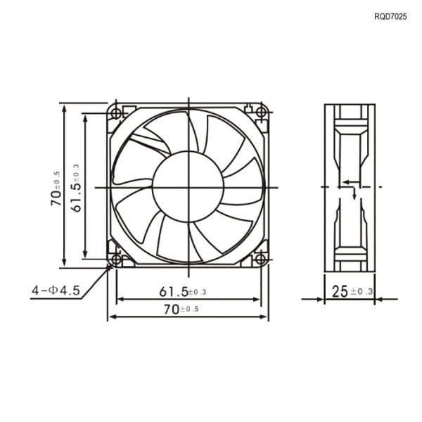RQD 7025MS 24VDC