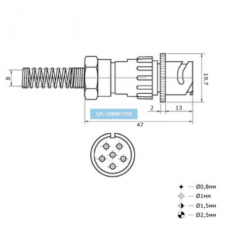 FQ14-6pin ZPJ-8