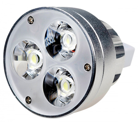 ECOSPOT MR16 A5-3x2W-S1 White, Св.диод.лампа 6W,2600-3100К"25"(35W)
