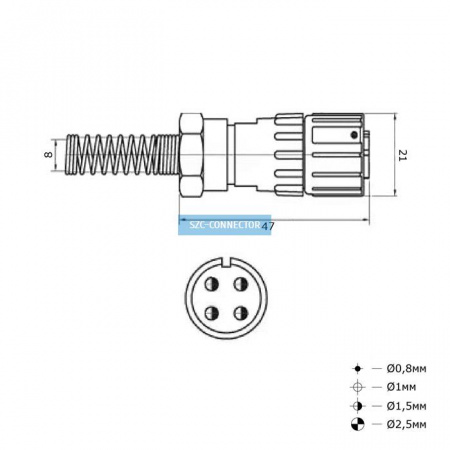 FQ14-4pin TK-8 FQ14-4pin TK-8