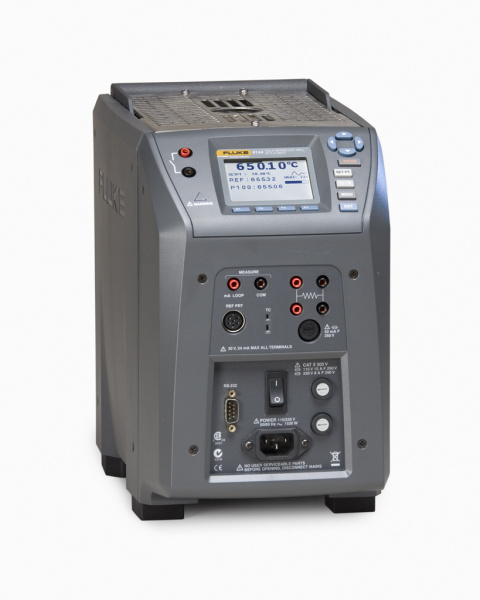 Калибратор температуры сухоблочный fluke 9144-c-p-256