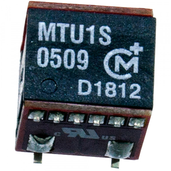 MTU1S0509MC, DC/DC SM 1Вт 5-9ВSingle 1кВ