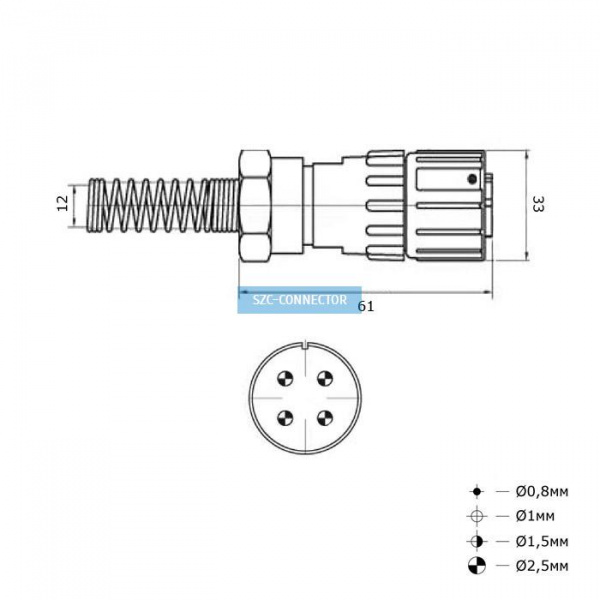 FQ24-4pin TK-12