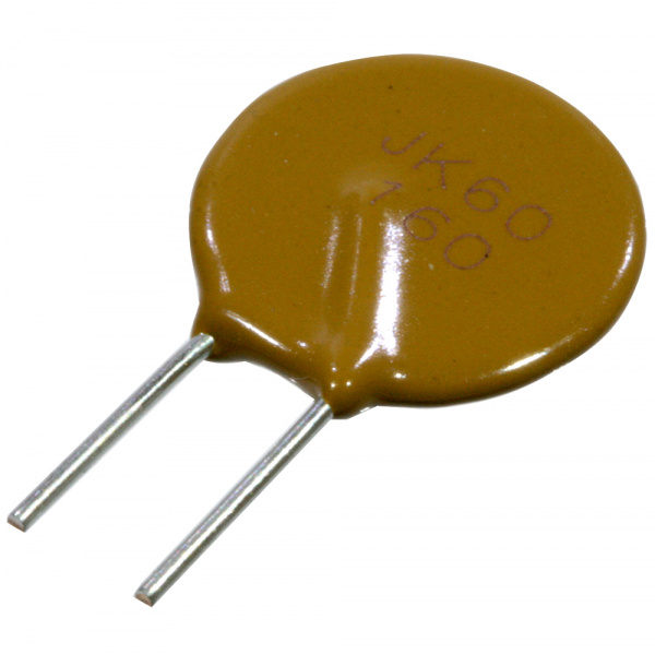 JK60-160, Самовосст.предохранитель 1.6/3.2A 60V 0.09Ом 16х3.1мм  LP60-160F