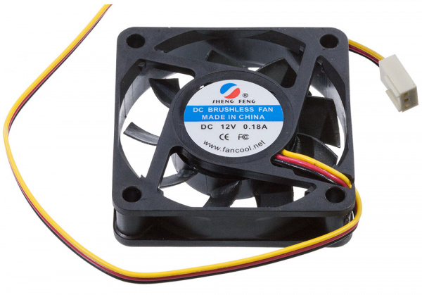SF6015SM12, вентилятор 60х60х15мм 12В 3pin