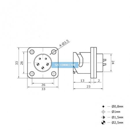 FQ24-5pin ZK FQ24-5pin ZK