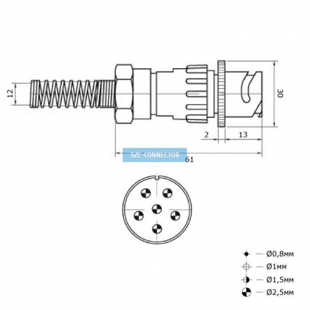 FQ24-6pin ZPK-12