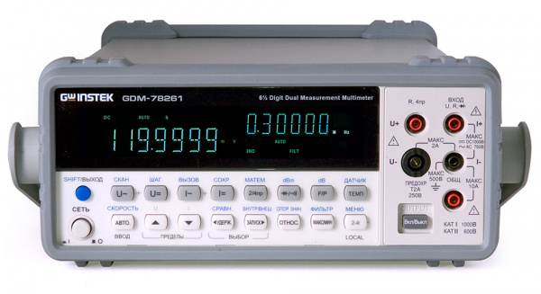 Вольтметр универсальный gdm-78261